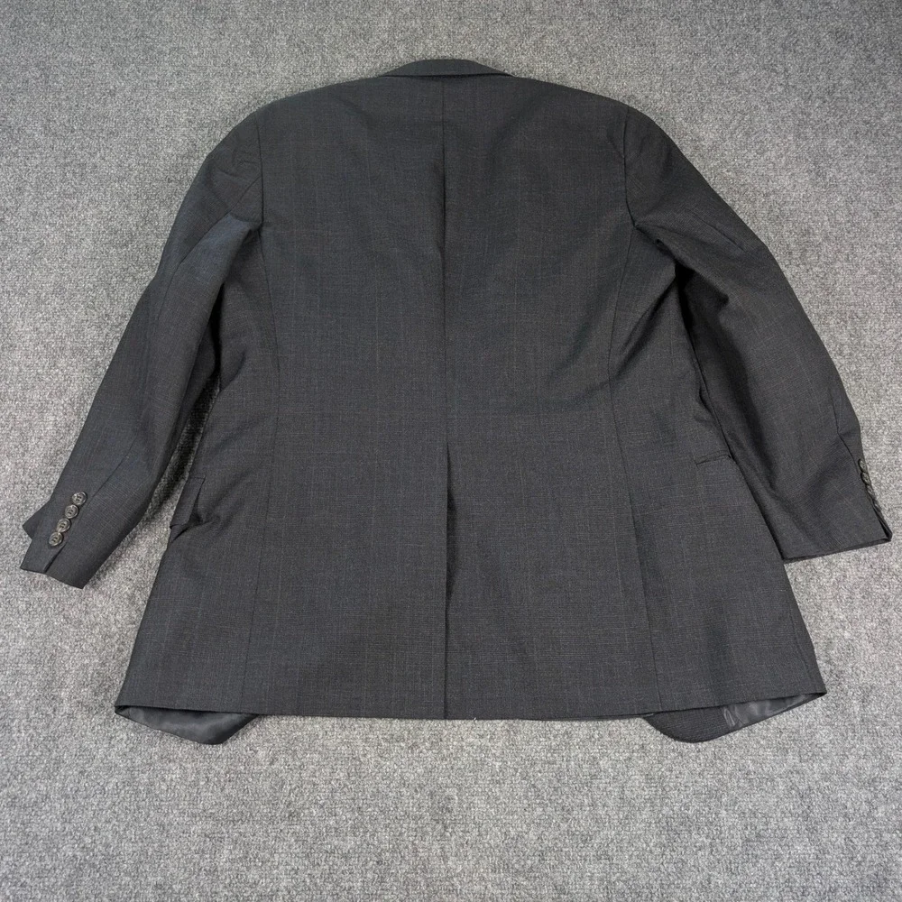 Polo University Club Ralph Lauren Blazer Mens 40R Grey Glen Check Sport Coat USA